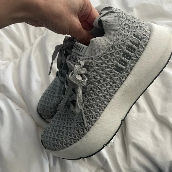 NOBULL Charcoal Knit Sneakers - Picture 2 of 3